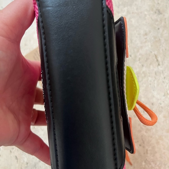 Steve Madden Bdoraa Orange Mul Flap Too Handle Bag - Picture 5 of 7